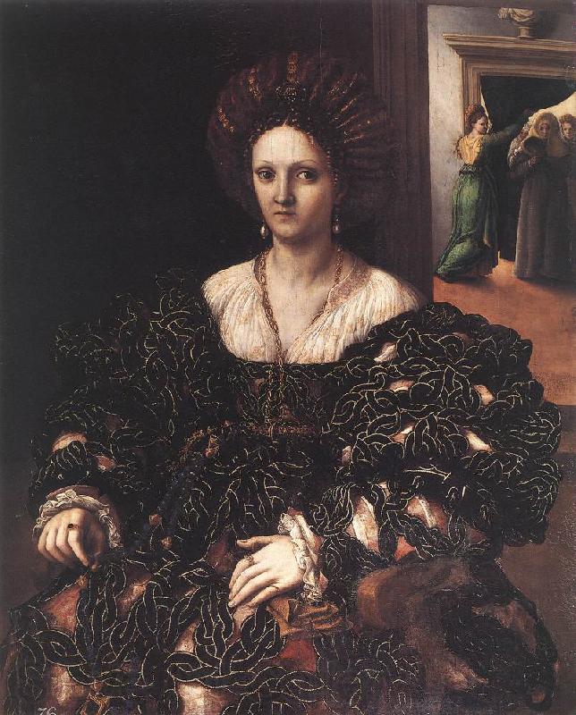 Giulio Romano Portrait of a Woman sag Spain oil painting art